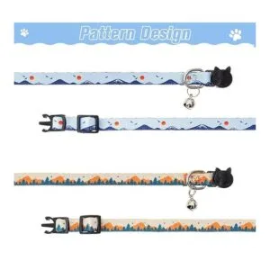 SCENEREAL Natural Scenery Series Breakaway Cat Collar with