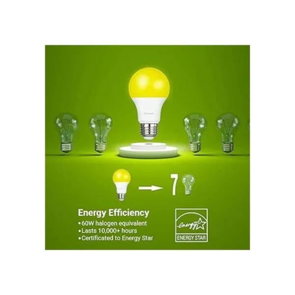 DEWENWILS Paquete de 4 bombillas LED para exteriores
