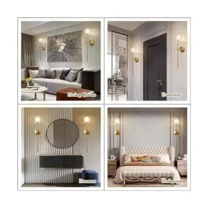 BOKT Lámpara de pared de bola de cristal de lujo moderna_3