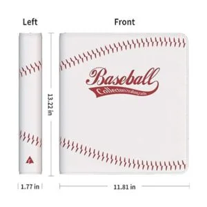 Rayvol Carpeta de tarjetas de béisbol de 9 bolsillos 720_6