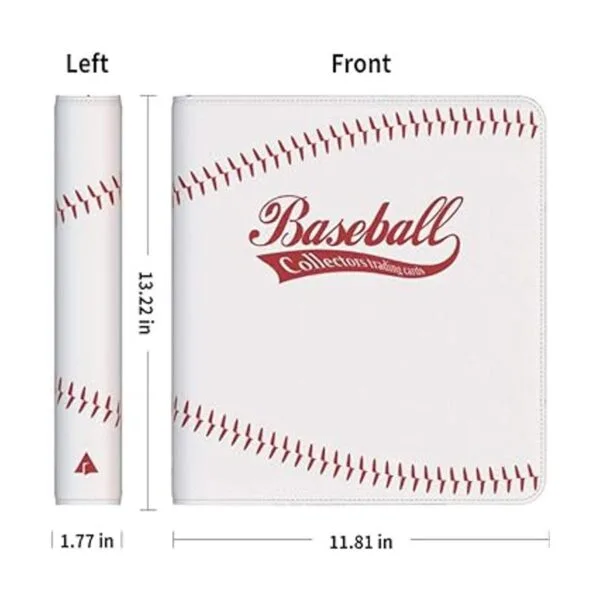 Rayvol Carpeta de tarjetas de béisbol de 9 bolsillos 720_6