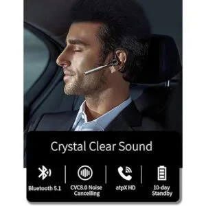 CONAMBO Bluetooth Headset V5.1 16 Hrs HD Talktime CVC8.0_2