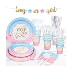 DECORLIFE Los suministros de fiesta de revelación de_1