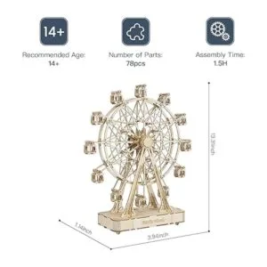 Rowood Rompecabezas de madera 3D para adultos_6