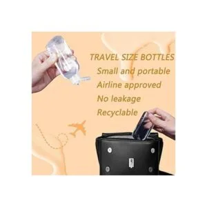 Botellas vacías de plástico transparente para apretar_2