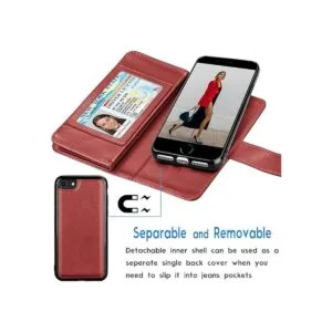 Tekcoo Funda tipo cartera para iPhone SE 2020 iPhone 7 y_3