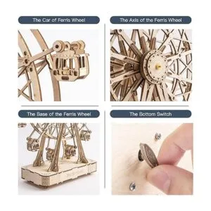 Rowood Rompecabezas de madera 3D para adultos_5