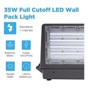 Paquete de pared LED de 35 W 4.200lm 5000K luz de día al_2