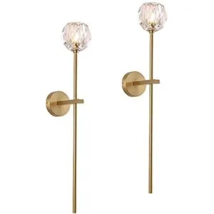 BOKT Lámpara de pared de bola de cristal de lujo moderna_1