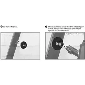 Arkon Base magnética redonda 2.559 in de diámetro 0.984_4