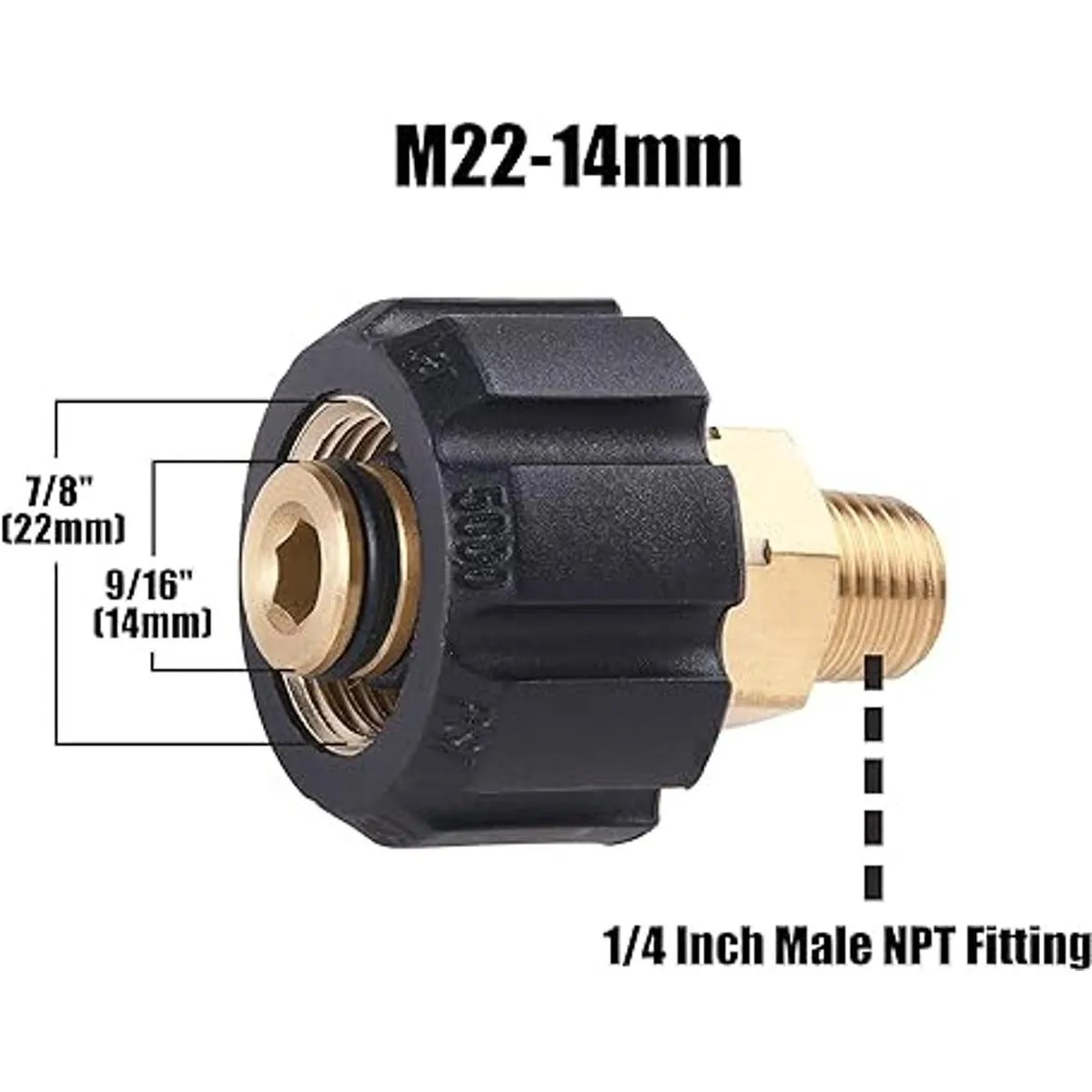 Tool Daily Adaptador de lavadora a presión métrico_2