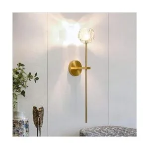BOKT Lámpara de pared de bola de cristal de lujo moderna_2