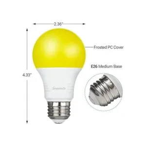 DEWENWILS Paquete de 4 bombillas LED para exteriores