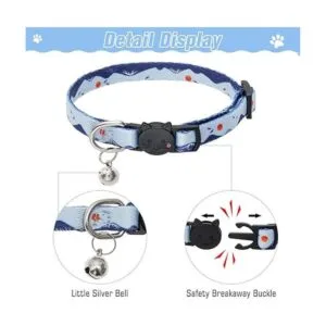 SCENEREAL Natural Scenery Series Breakaway Cat Collar with