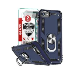 LeYi Funda compatible con iPhone SE 2020 con 2_1