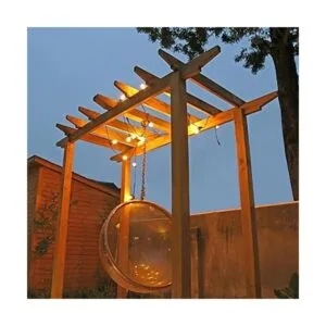 Bombilla LED S14 inastillable e impermeable guirnalda de