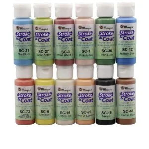 Mayco Stroke and Coat Glaze for Ceramic Kit 3 12 tarros_1