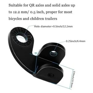 Boao 2 juegos de acoplador de enganche de bicicleta Burley_2