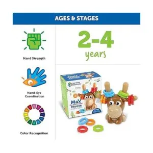 Learning Resources Max the Fine Motor Moose 13 piezas_5