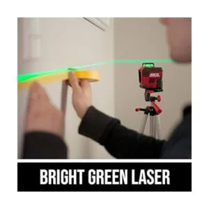 SKIL 100 pies LL9322G01 Nivel láser de línea cruzada_4