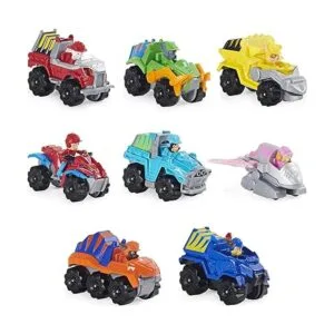 PAW Patrol True Metal Dino Rescue Paquete de 8 vehículos_6