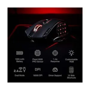 Redragon M913 Impact Elite Mouse inalámbrico para juegos_3