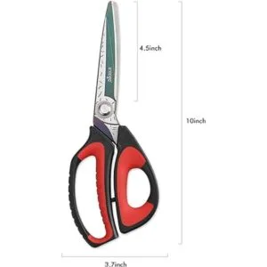 LIVINGO Tijeras multiusos resistentes de 10 pulgadas con_6