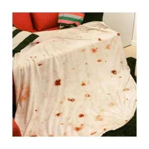 Lhedon manta de burrito de tortilla para adultos niños