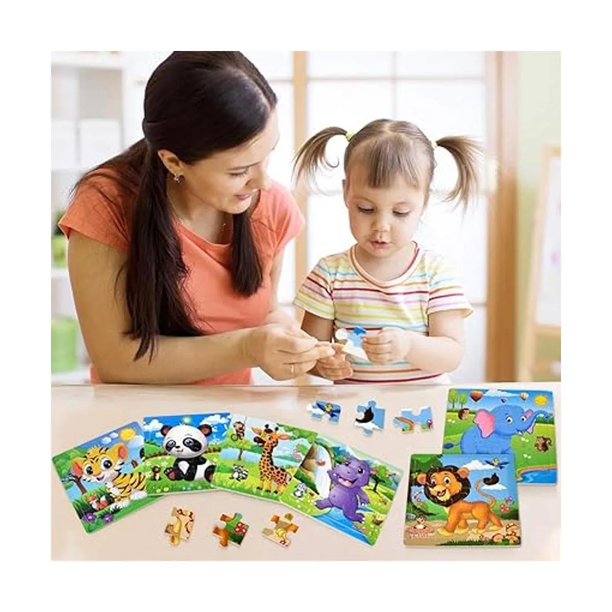 Rompecabezas para niños de 3 a 5 años juego de