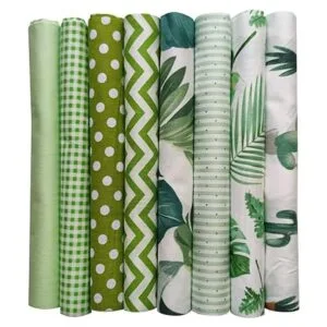 Tela acolchada 8 piezas 100 algodón paquete de tela_3