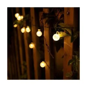 Las luces solares para exteriores con 60 LEDs de 35.6 pies_3