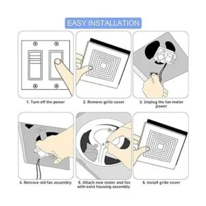 Kit de motores eléctricos de repuesto de motor de_6
