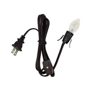 Creative Hobbies Cable de lámpara con clip y bombilla de 7