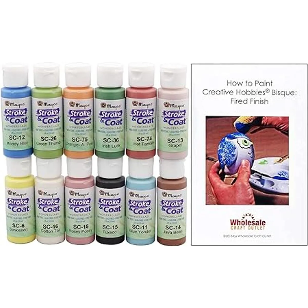 Creative Hobbies Mayco Stroke and Coat Glaze for Ceramic_2