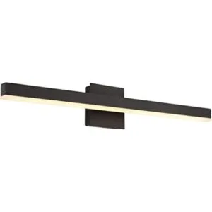 Aipsun Lámpara LED para baño moderna color negro_1