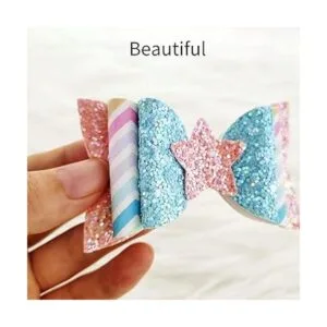 AOUXSEEM Kit de lazos de pelo de piel sintética con piezas_2