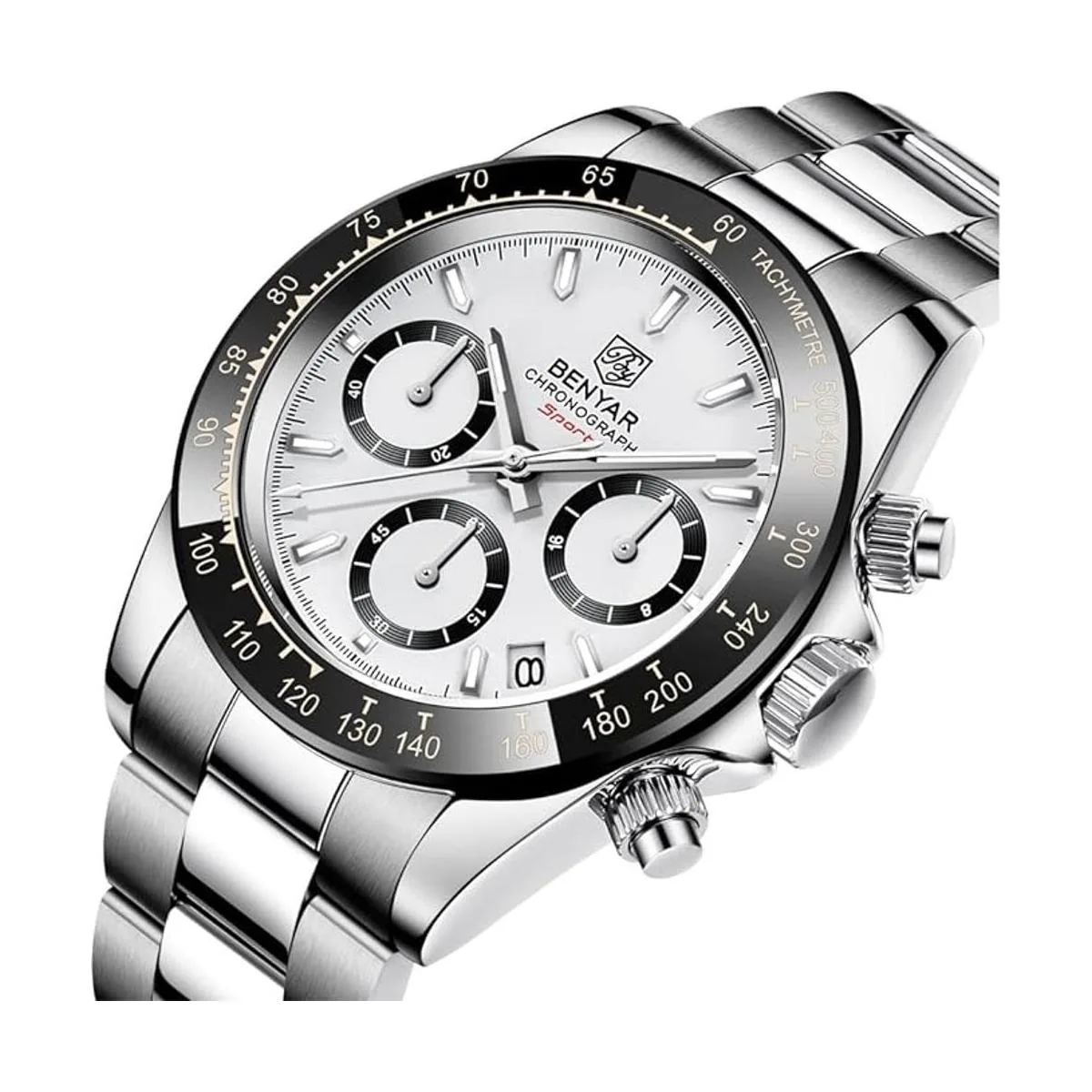 BENYAR Reloj de pulsera analógico con movimiento de_2