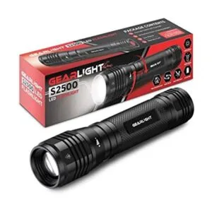 GearLight Linterna LED S2500 Linternas tácticas