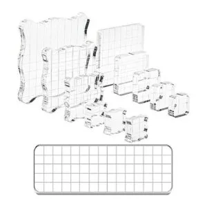 Suwimut Juego de 12 bloques de sellos acrílicos bloques