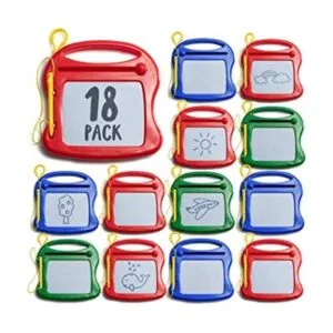 Paquete de 18 mini tablero magnético de dibujo para niños_1