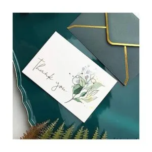 Tarjetas de agradecimiento resistentes con sobres Paquete_4