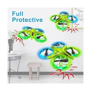 Dwi Dowellin Mini dron de 4.9 pulgadas para niños con_2