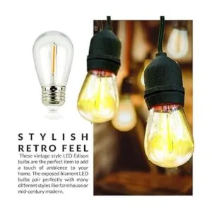 Newhouse Lighting S14LED15P Serie de bombillas LED S14 de