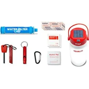 Eton Linterna solar Aqualite con botella de agua_1