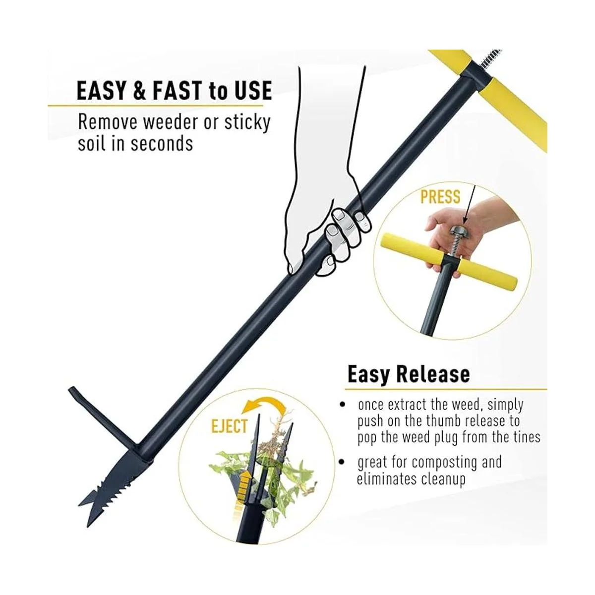 Colwelt Extractor de malas hierbas y malezas herramienta_3