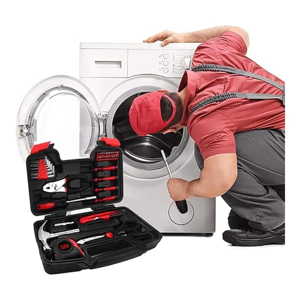 Kit de herramientas para el hogar de 40 piezas pequeño_3