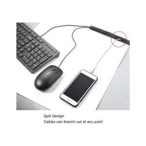 CrocSee Protector de cable trenzado de 25 pies 12_3