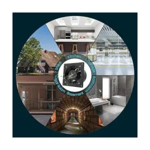 HG POWER Ventilador de escape de 6 pulgadas ventilador de