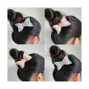 AOUXSEEM Kit de lazos de pelo de piel sintética con piezas_6