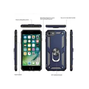 LeYi Funda compatible con iPhone SE 2020 con 2_2